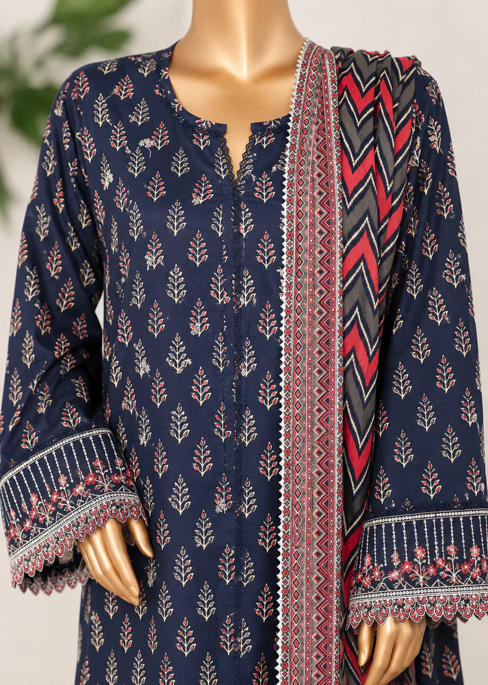 Royal Vine – Premium Stitched 3-Piece Lawn Suit