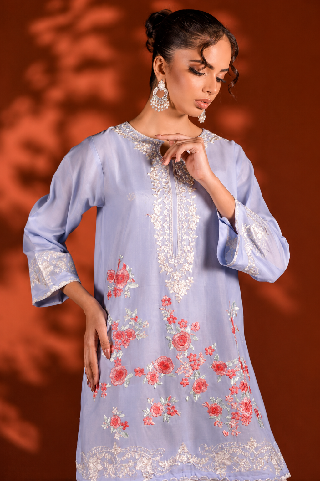 Aasma-e-Noor | Premium Embroidered Co-Ord Set