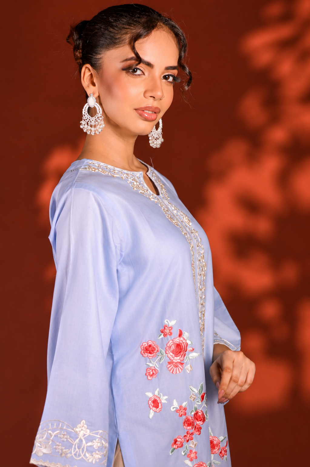 Aasma-e-Noor | Premium Embroidered Co-Ord Set