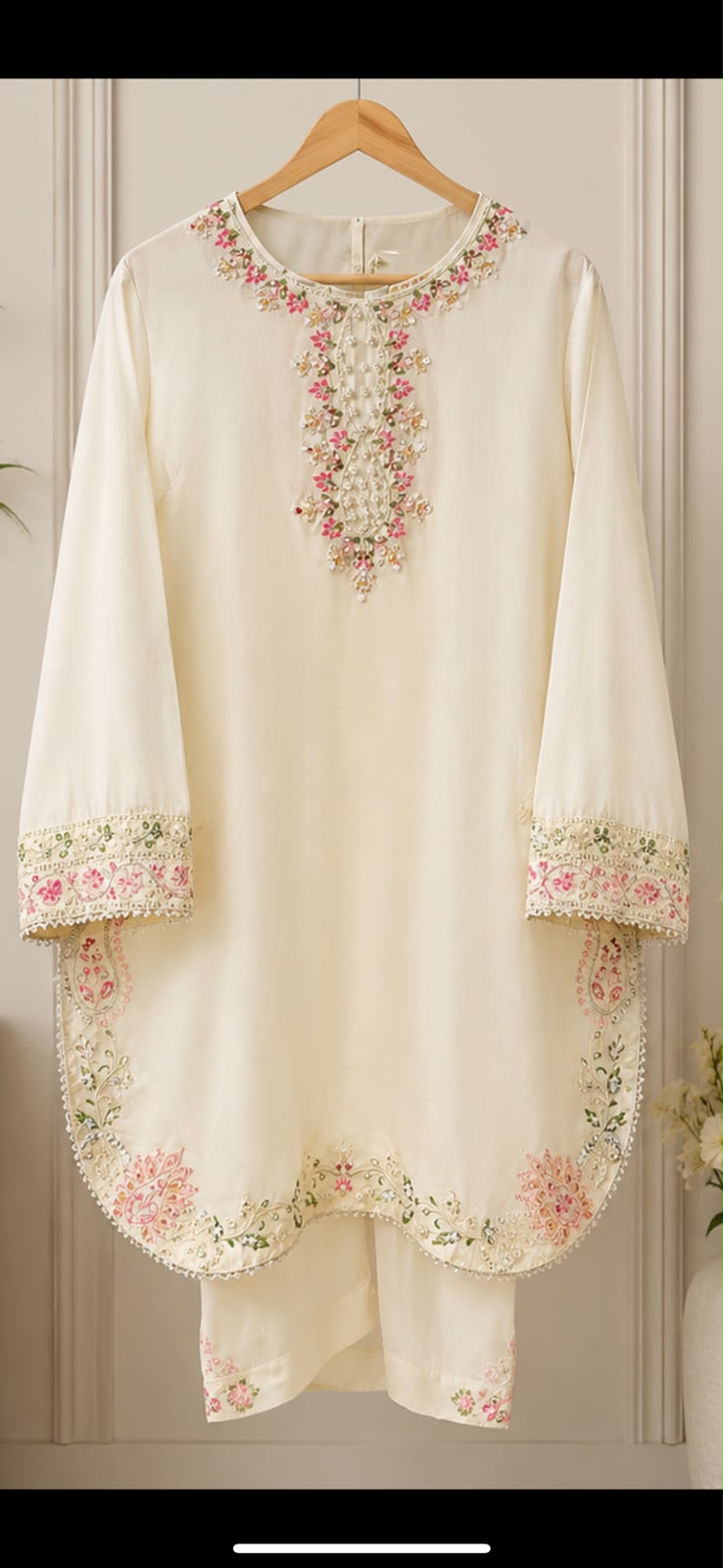 ✨ BINFAIZ – Premium Embroidered 3-Piece Lawn Suit ✨