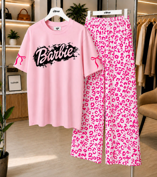 Barbie Print Night Suit