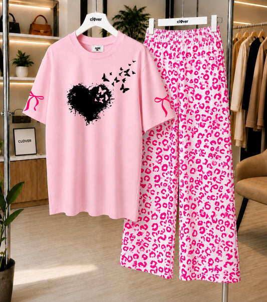Aesthetic 🖤 Heart Night Suit