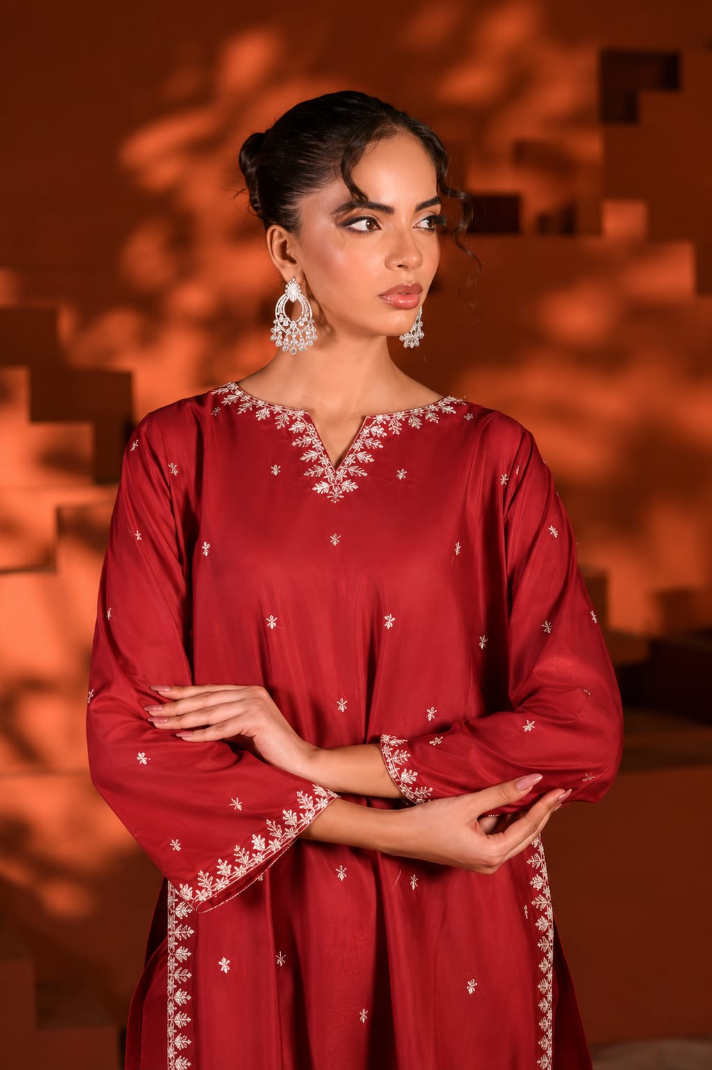 Noor-e-Gul | Premium Embroidered Co-Ord Set