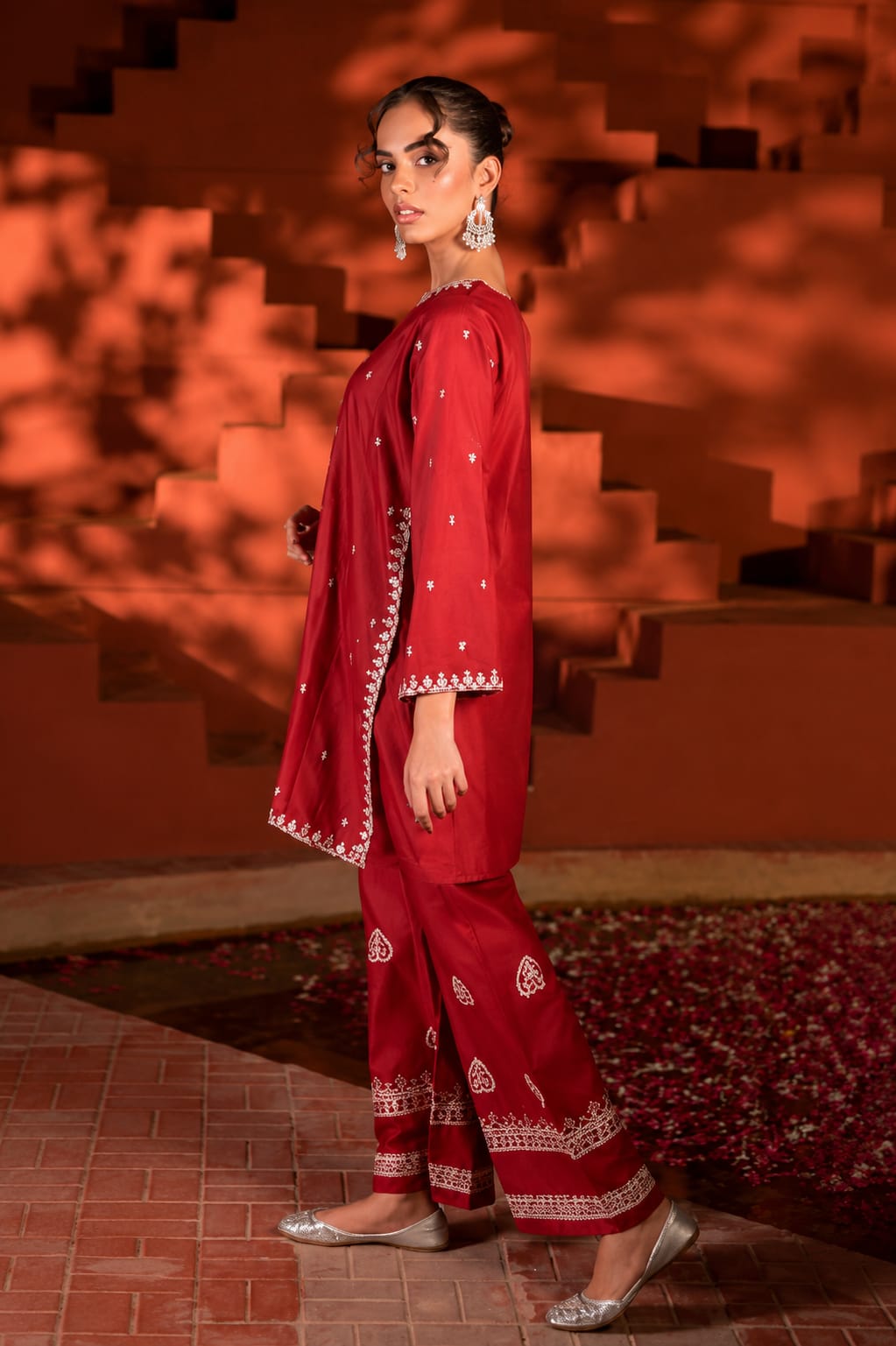 Noor-e-Gul | Premium Embroidered Co-Ord Set
