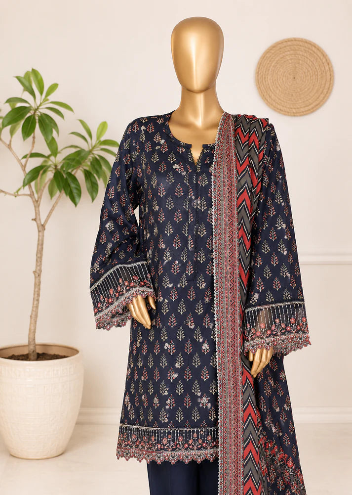 Royal Vine – Premium Stitched 3-Piece Lawn Suit