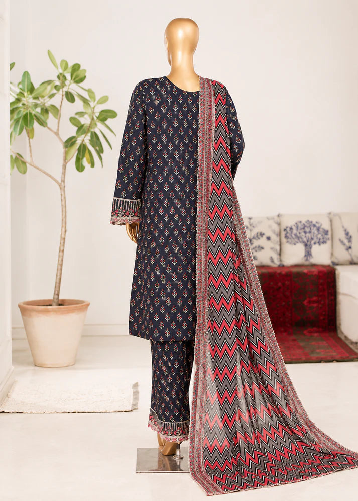 Royal Vine – Premium Stitched 3-Piece Lawn Suit